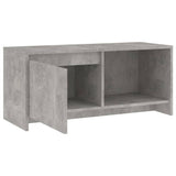 vidaXL Meuble TV Noir 90x35x40 cm Bois d'ingénierie