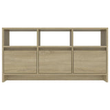 vidaXL Meuble TV Sonoma gris 102x37,5x52,5 cm Bois d'ingénierie