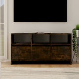 vidaXL Meuble TV Sonoma gris 102x37,5x52,5 cm Bois d'ingénierie