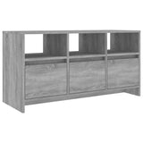 vidaXL Meuble TV Sonoma gris 102x37,5x52,5 cm Bois d'ingénierie
