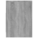 vidaXL Meuble TV Sonoma gris 102x37,5x52,5 cm Bois d'ingénierie