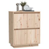 vidaXL Buffet Blanc 60x34x75 cm Bois massif de pin