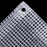 vidaXL Bâche de gaze 140 g/m² 4x5 m Blanc