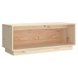 vidaXL Meuble TV Marron miel 90x35x35 cm Bois de pin massif