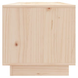 vidaXL Meuble TV Marron miel 90x35x35 cm Bois de pin massif