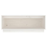 vidaXL Meuble TV Marron miel 90x35x35 cm Bois de pin massif