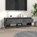 vidaXL Meuble TV Marron miel 110,5x34x40 cm Bois de pin massif