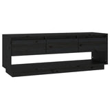 vidaXL Meuble TV Marron miel 110,5x34x40 cm Bois de pin massif