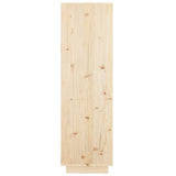 vidaXL Buffet haut Gris 74x35x117 cm Bois massif de pin