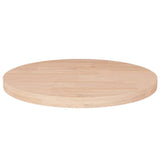 vidaXL Dessus de table rond Ø40x2,5 cm Bois de chêne massif non traité