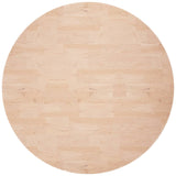 vidaXL Dessus de table rond Ø60x2,5 cm Bois de chêne massif non traité