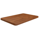 vidaXL Comptoir de salle de bain Marron foncé 60x40x2,5 cm Bois traité