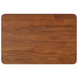vidaXL Comptoir de salle de bain Marron foncé 60x40x2,5 cm Bois traité