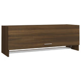 vidaXL Garde-robe gris béton 100x32,5x35 cm bois d'ingénierie