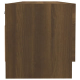 vidaXL Garde-robe gris béton 100x32,5x35 cm bois d'ingénierie