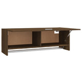 vidaXL Garde-robe gris béton 100x32,5x35 cm bois d'ingénierie