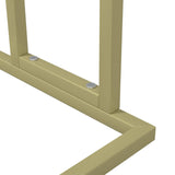 vidaXL Porte-serviettes sur pied Doré 48x24x78,5 cm Fer