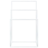 vidaXL Porte-serviettes sur pied Doré 48x24x78,5 cm Fer