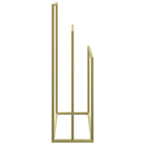vidaXL Porte-serviettes sur pied Doré 48x24x78,5 cm Fer