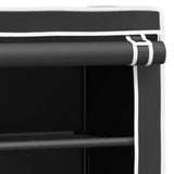 vidaXL Support de rangement 2 niveaux sur la machine à laver Bleu Fer