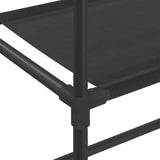 vidaXL Support de rangement 2 niveaux sur la machine à laver Bleu Fer