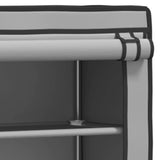 vidaXL Support de rangement 2 niveaux sur la machine à laver Bleu Fer
