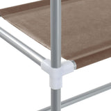 vidaXL Support de rangement 2 niveaux sur la machine à laver Bleu Fer