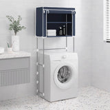 vidaXL Support de rangement 2 niveaux sur la machine à laver Bleu Fer (plusieurs options disponibles)