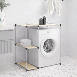 vidaXL Support de rangement sur la machine à laver Crème 87x55x90,5 cm (plusieurs options disponibles)