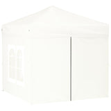 vidaXL Tente de réception pliable avec parois Taupe 2x2 m