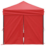 vidaXL Tente de réception pliable avec parois Taupe 2x2 m