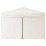vidaXL Tente de réception pliable avec parois Taupe 2x2 m