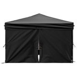 vidaXL Tente de réception pliable avec parois Taupe 2x2 m