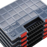vidaXL Boîtes d'assortiment 5 pcs 40x30x5 cm Polypropylène
