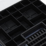 vidaXL Boîtes d'assortiment 5 pcs 40x30x5 cm Polypropylène