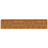 vidaXL Lit surélevé de jardin 385x50x69 cm acier corten