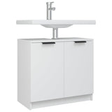 vidaXL Armoire salle de bain Blanc 64,5x33,5x59 cm Bois d'ingénierie