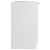vidaXL Armoire salle de bain Blanc 64,5x33,5x59 cm Bois d'ingénierie