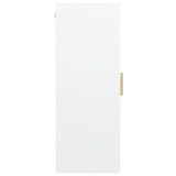 vidaXL Armoire murale suspendue Noir 69,5x34x90 cm
