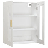 vidaXL Armoire murale suspendue Noir 69,5x34x90 cm