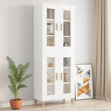 vidaXL Armoire murale suspendue Noir 69,5x34x90 cm