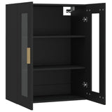vidaXL Armoire murale suspendue Noir 69,5x34x90 cm
