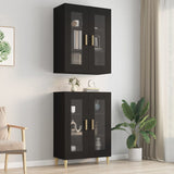 vidaXL Armoire murale suspendue Noir 69,5x34x90 cm (plusieurs options disponibles)