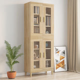 vidaXL Armoire murale suspendue Noir 69,5x34x90 cm