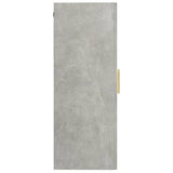 vidaXL Armoire murale suspendue Noir 69,5x34x90 cm