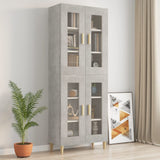 vidaXL Armoire murale suspendue Noir 69,5x34x90 cm
