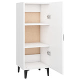 vidaXL Buffet Blanc 34,5x34x90 cm Bois d'ingénierie