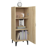 vidaXL Buffet Blanc 34,5x34x90 cm Bois d'ingénierie