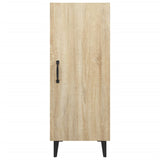 vidaXL Buffet Blanc 34,5x34x90 cm Bois d'ingénierie