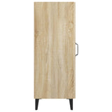 vidaXL Buffet Blanc 34,5x34x90 cm Bois d'ingénierie